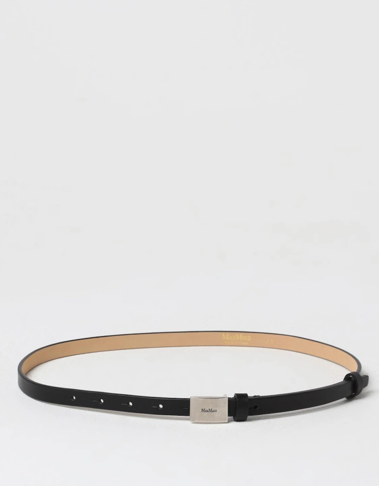 Leather Belt with Buckle