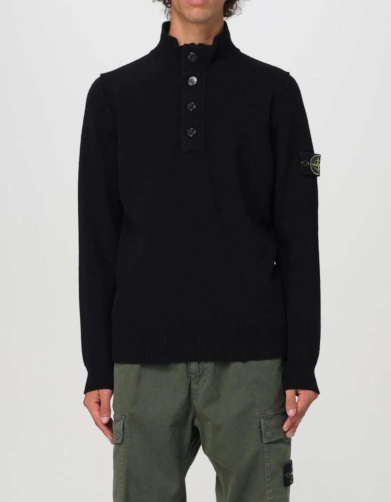 High Neck Merino Wool Sweater