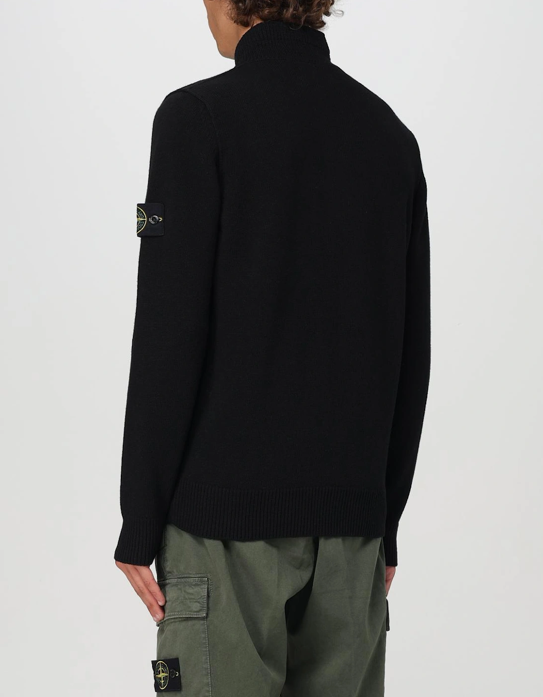 High Neck Merino Wool Sweater