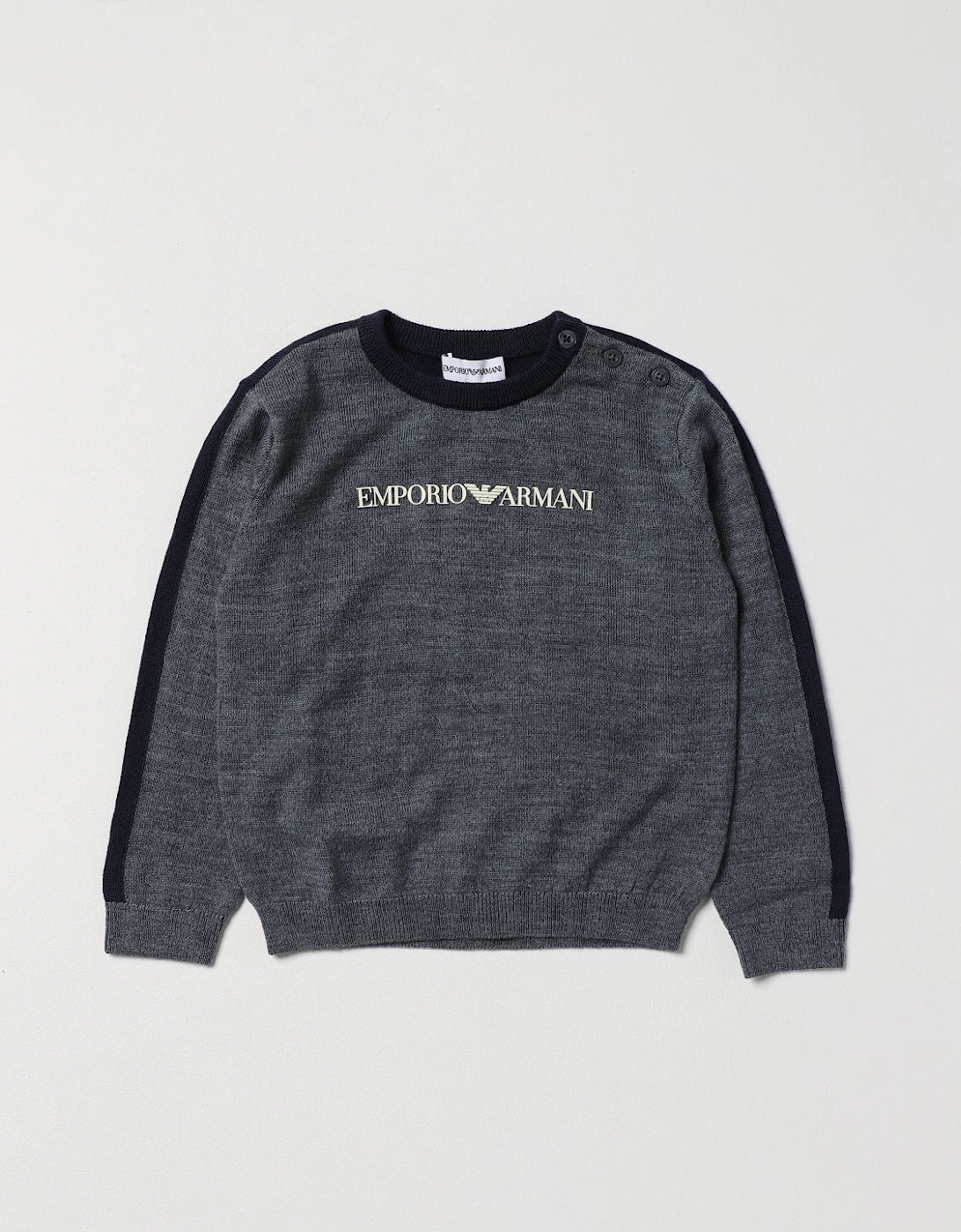 Baby Knit Crew Neck Sweater, 3 of 2