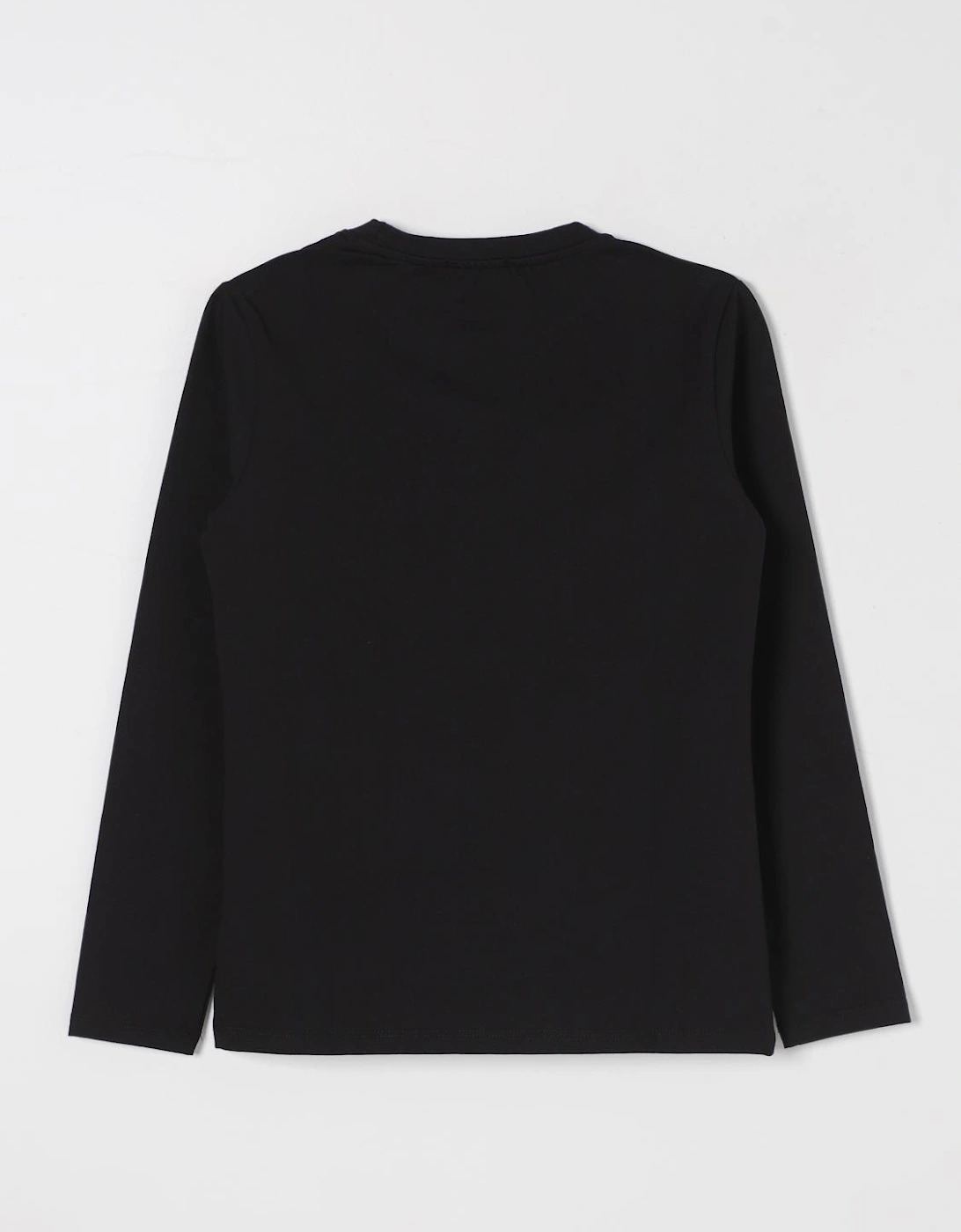 Logo Long Sleeve Knit Top