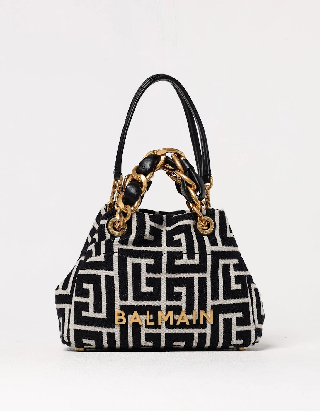 Chain Bumbag Black and White Geometric, 6 of 5