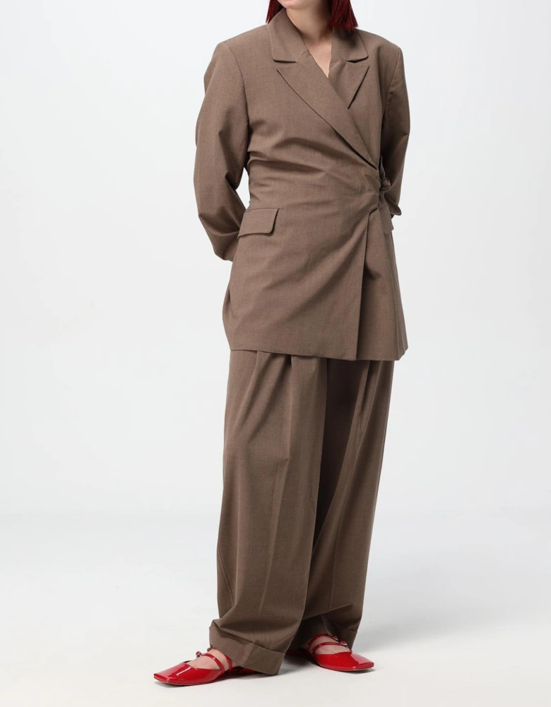 Wrap Blazer Long Sleeves