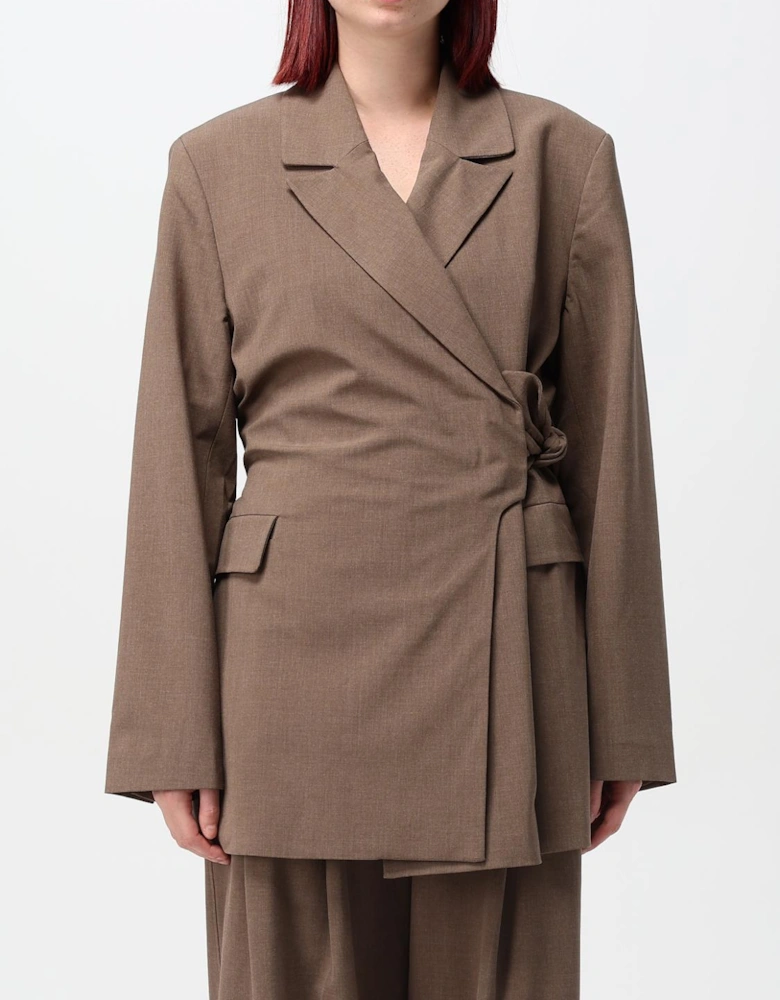 Wrap Blazer Long Sleeves
