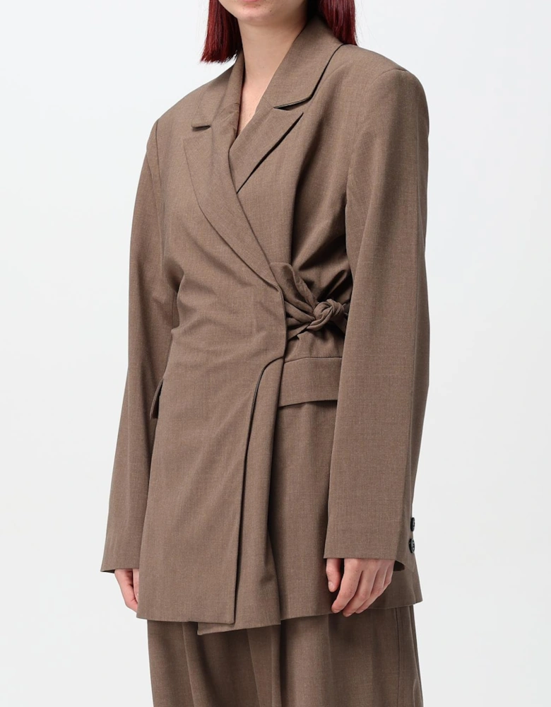 Wrap Blazer Long Sleeves