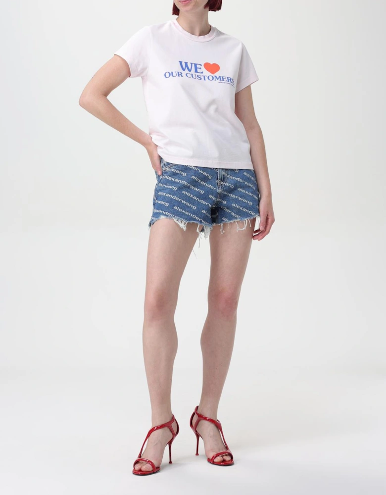 Short Sleeve Crew Neck Graphic Tee