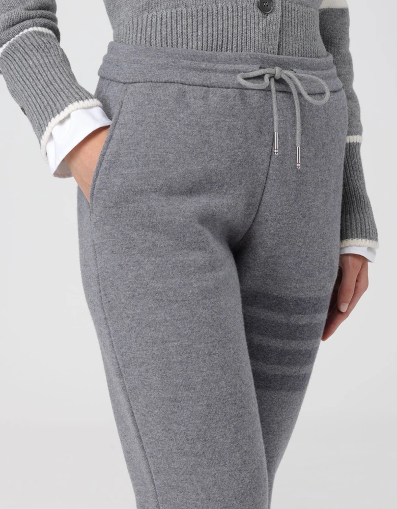 Four Bar Stripe Detail Sweatpants
