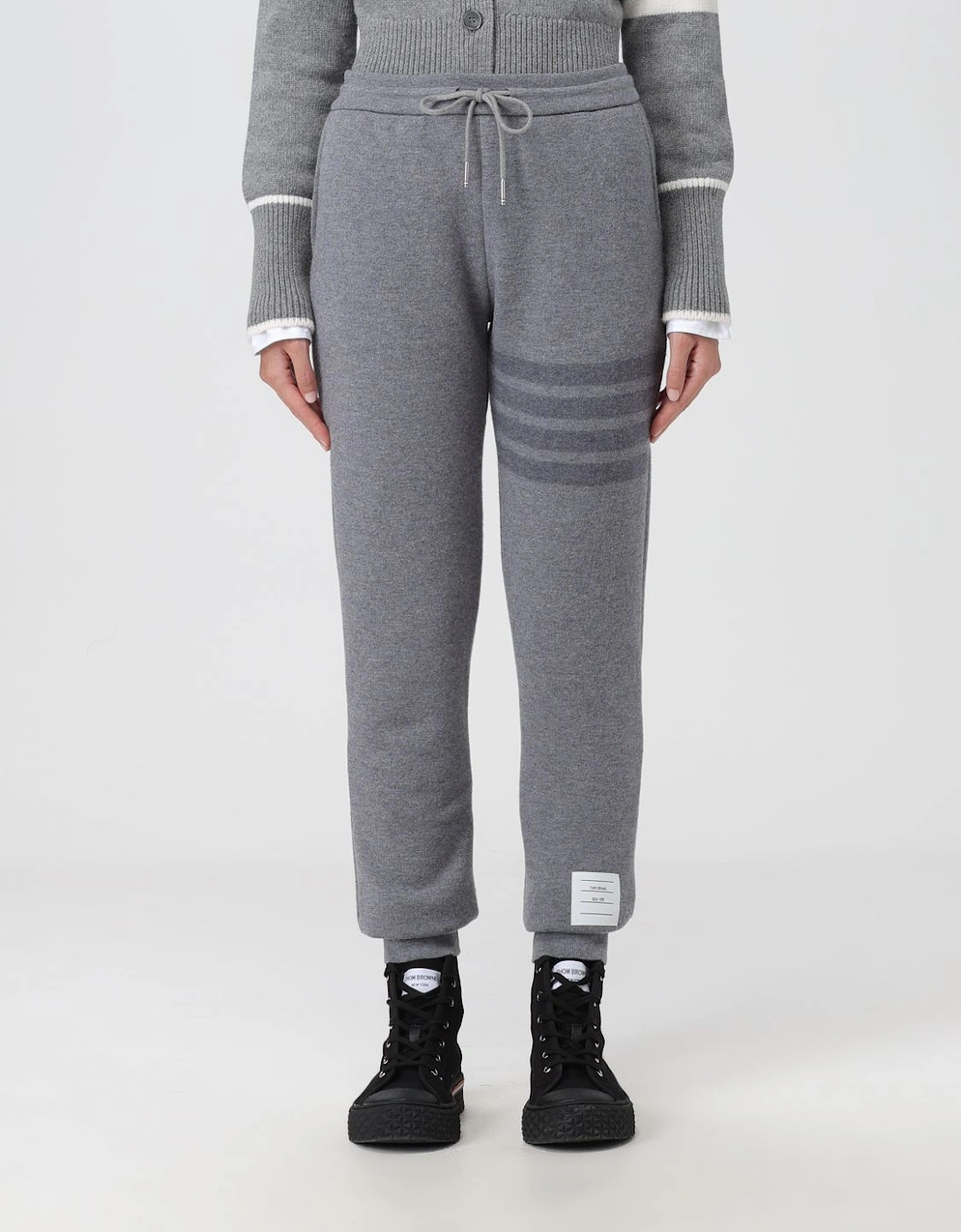 Four Bar Stripe Detail Sweatpants, 6 of 5