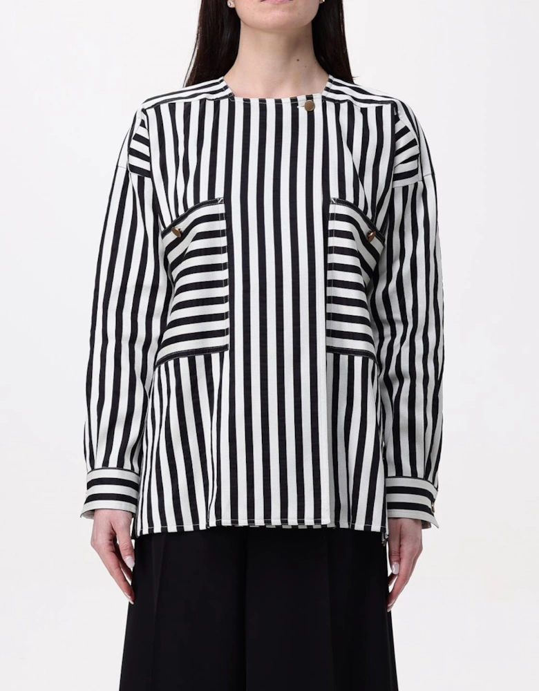 Striped Cotton Shirt Relaxed Fit