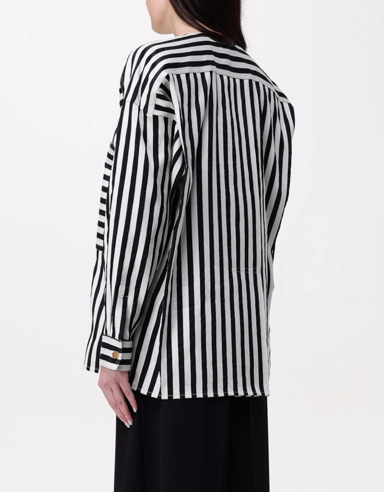 Striped Cotton Shirt Relaxed Fit