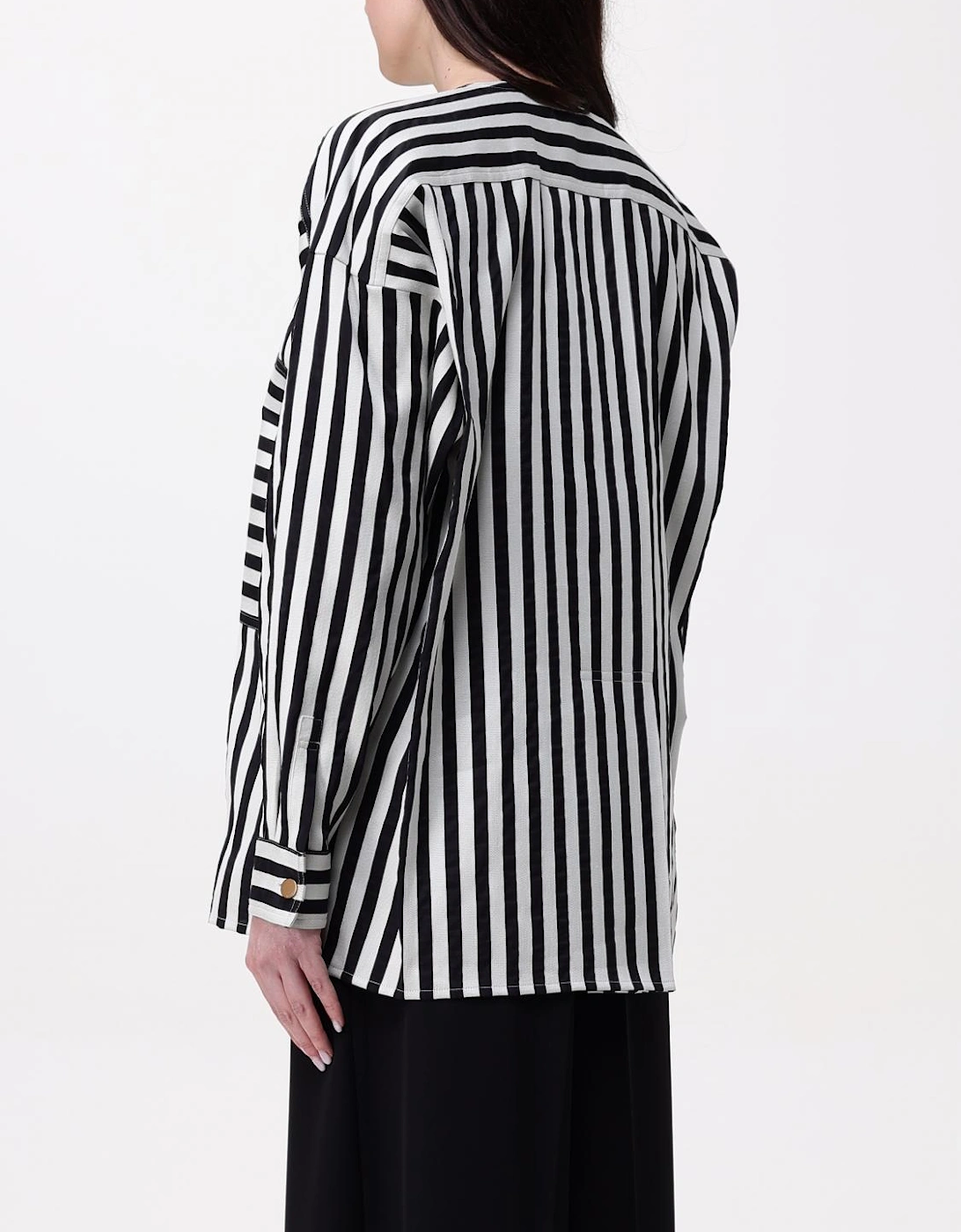 Striped Cotton Shirt Relaxed Fit