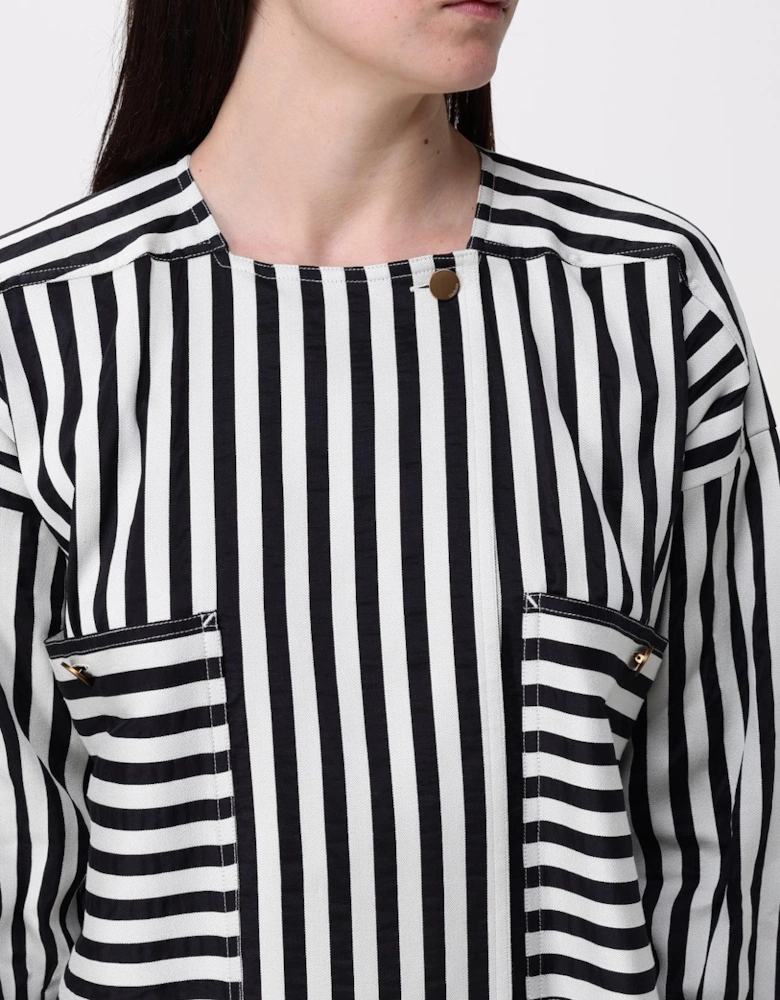 Striped Cotton Shirt Relaxed Fit