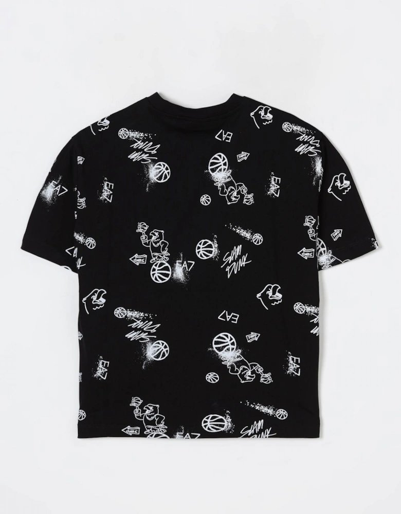 Basketball Graphic Tee Short Sleeve