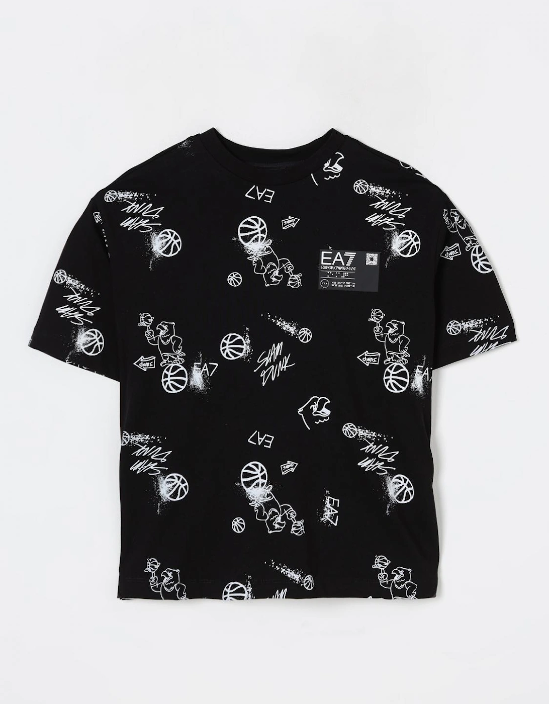 Basketball Graphic Tee Short Sleeve, 4 of 3