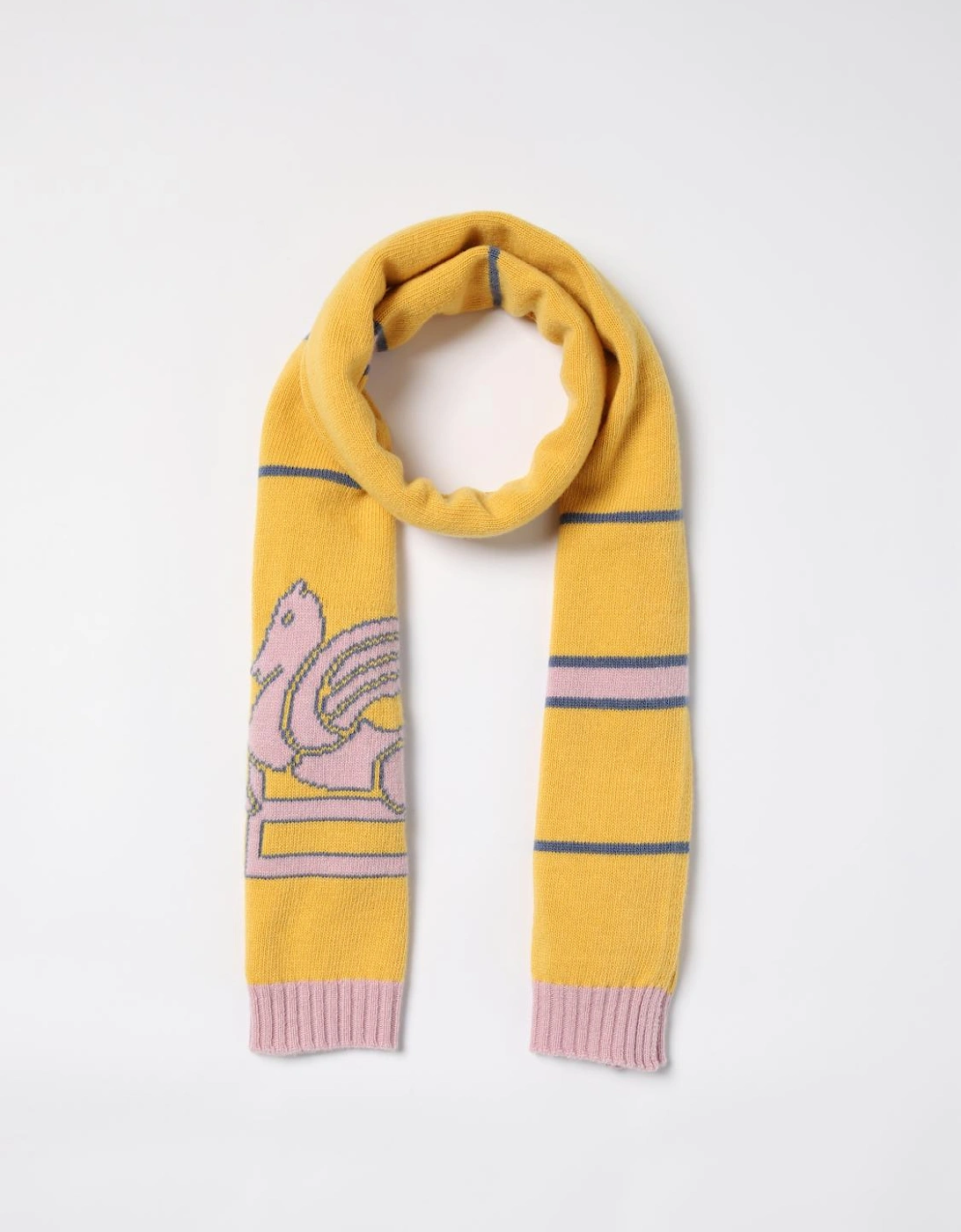 Pegasus Knitted Scarf and Hat Set