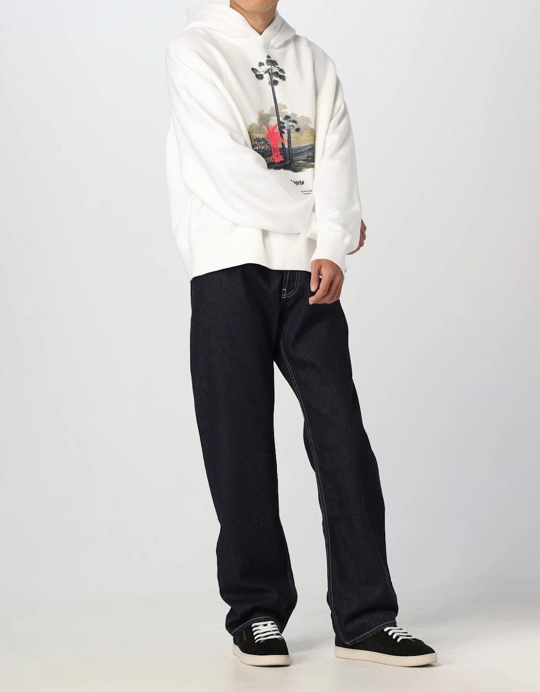 Palm Tree Graphic Hoodie