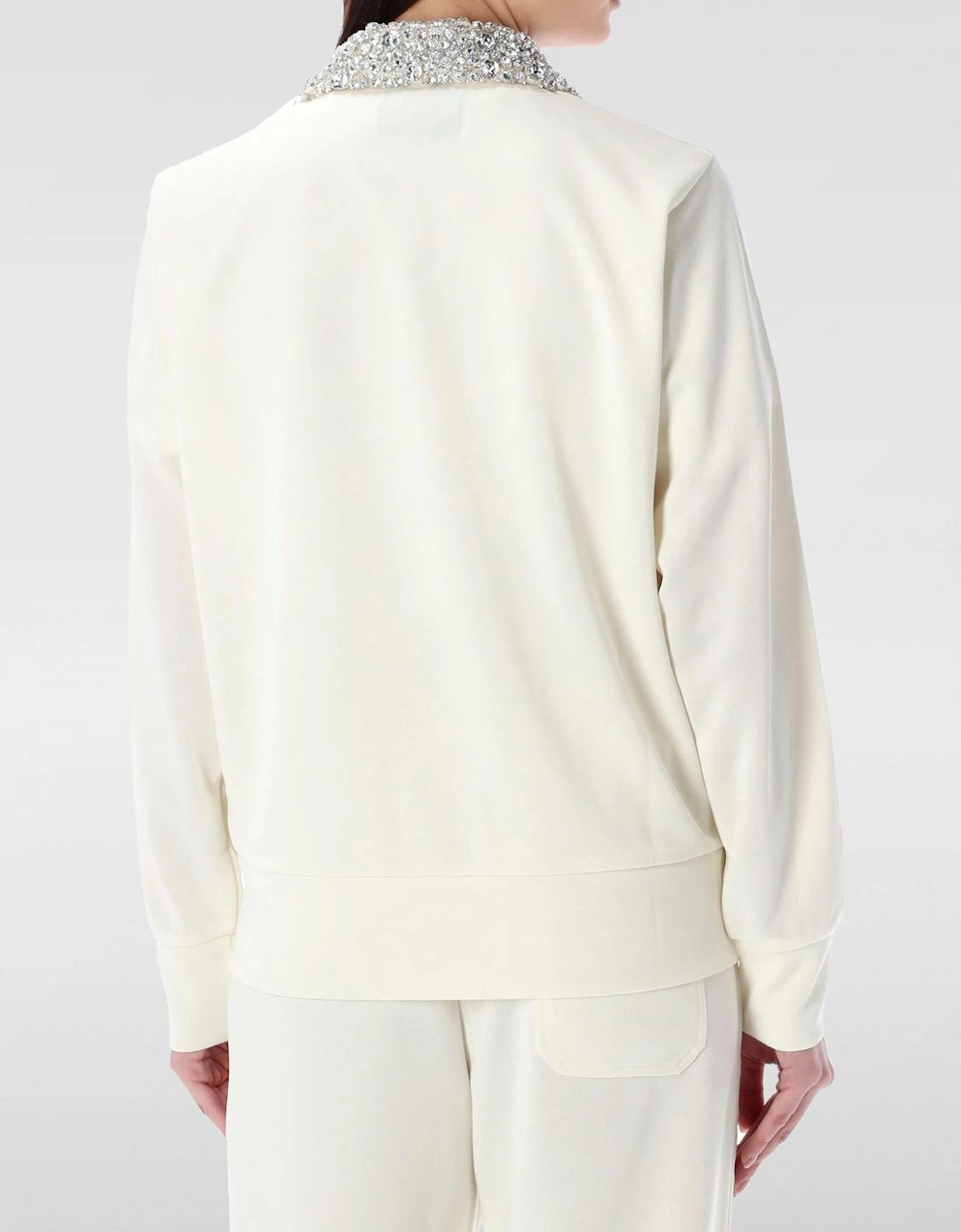Crystal Collar Track Jacket