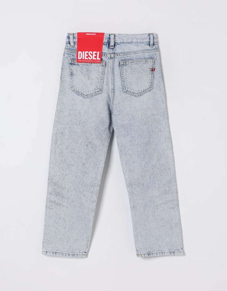 DVintage Crystal Embellished Jeans