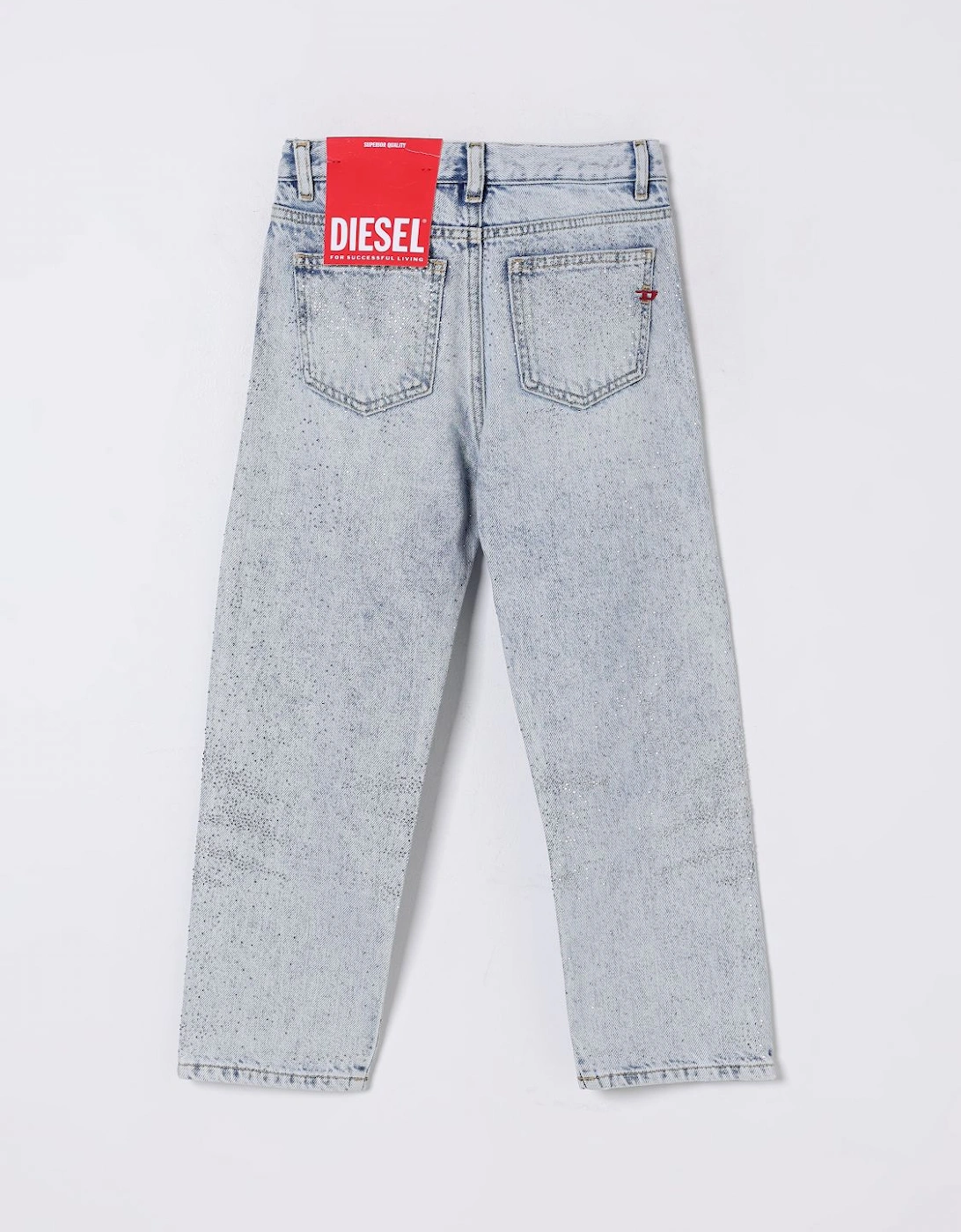 DVintage Crystal Embellished Jeans