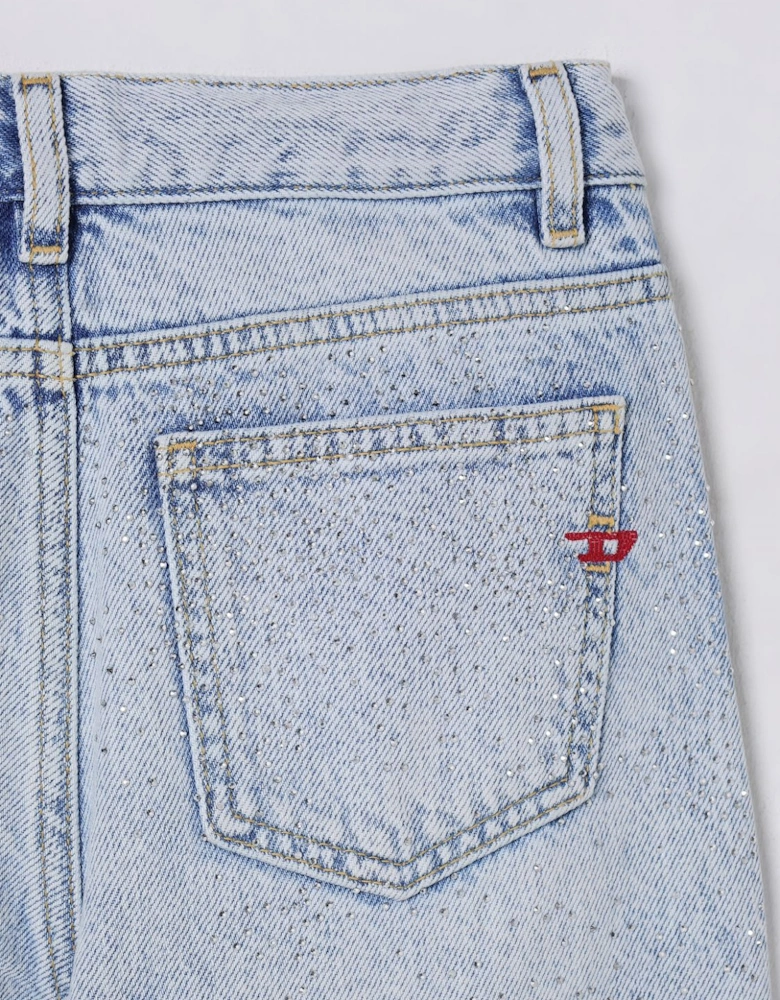 DVintage Crystal Embellished Jeans