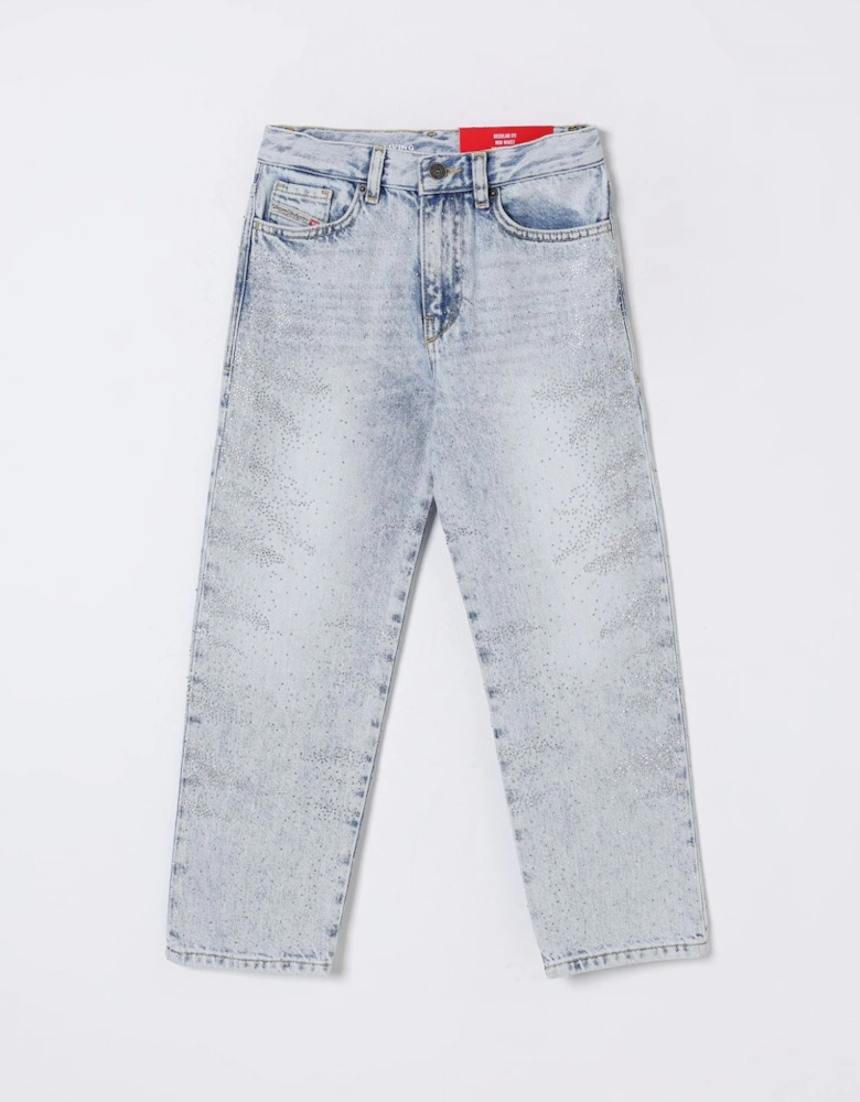 DVintage Crystal Embellished Jeans