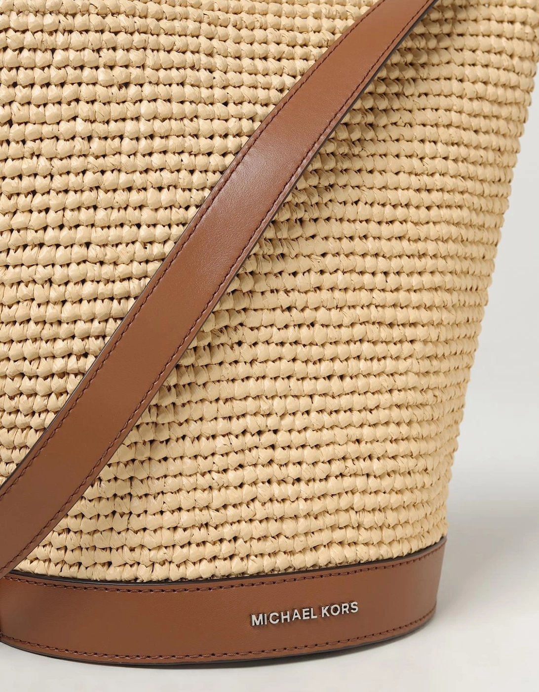Jet Set Straw Bucket Bag