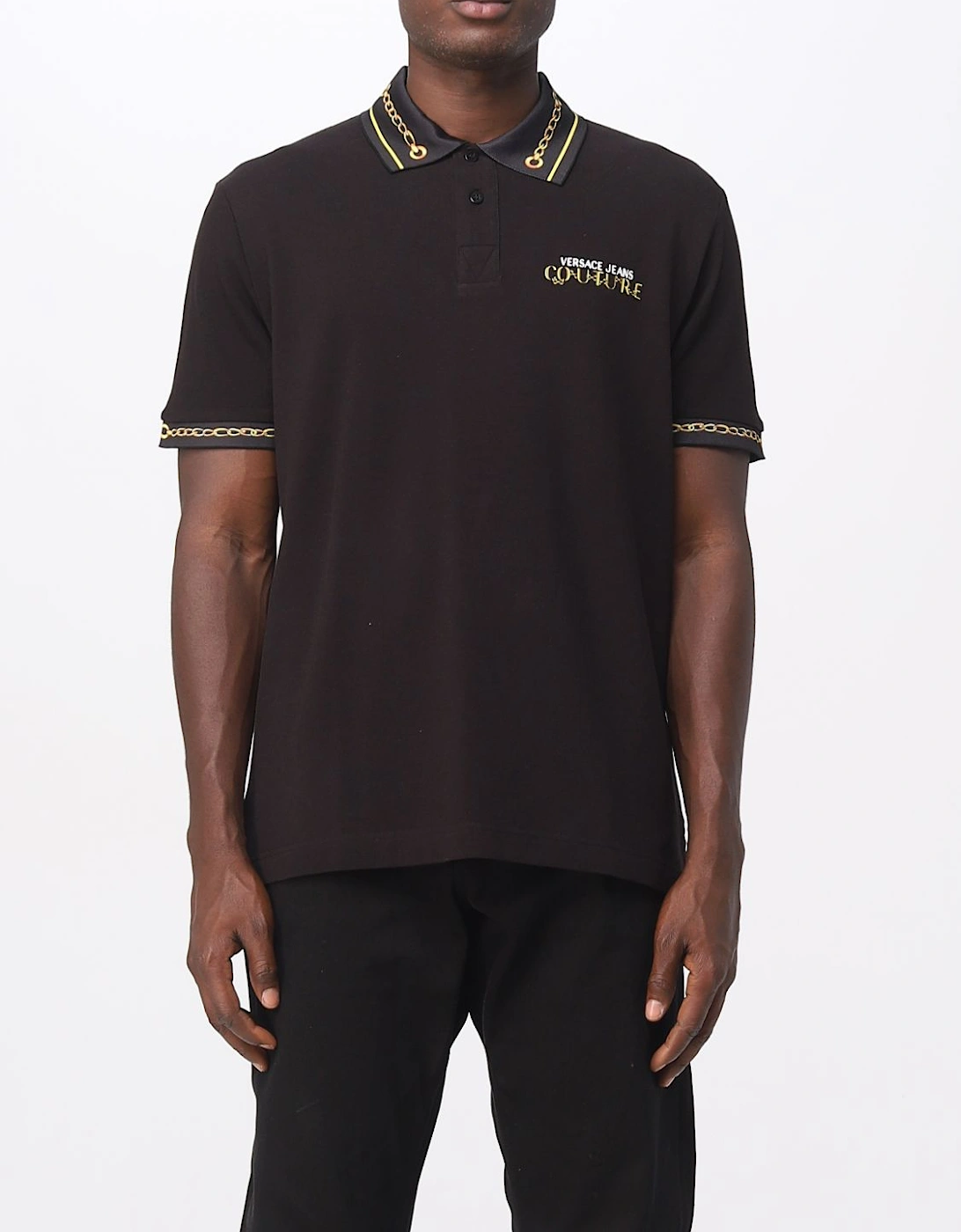 Chain Detail Polo Shirt, 4 of 3