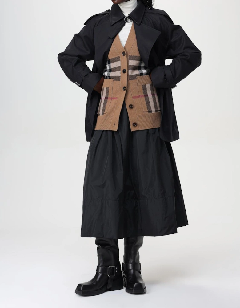 Trench Coat Belted Style