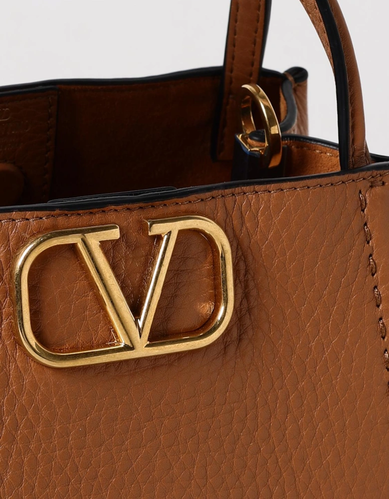Roman Stud Small Top Handle Bag