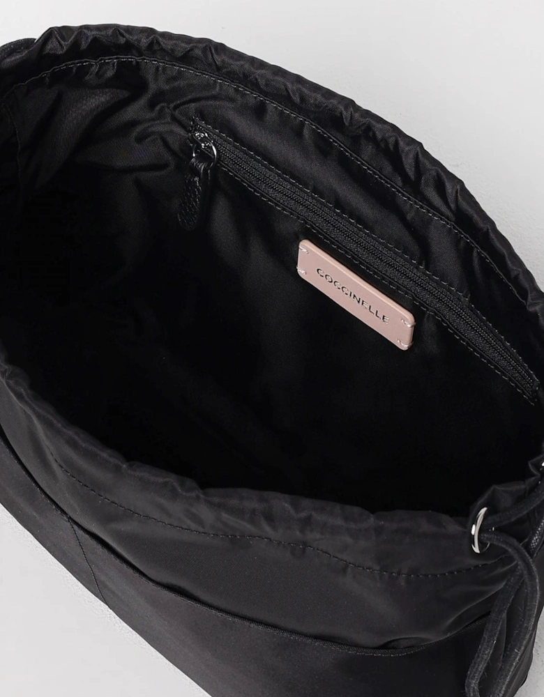 Drawstring Nylon Clutch