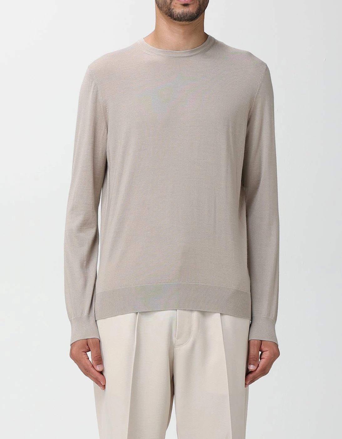 Merino Wool Crew Neck Sweater, 6 of 5