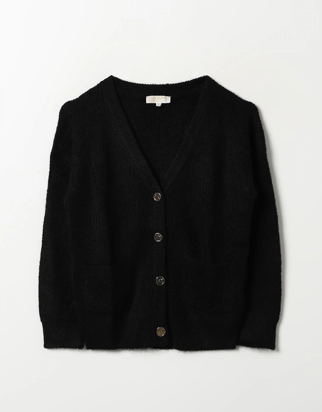Fuzzy Knit Cardigan with Pockets, 3 of 2