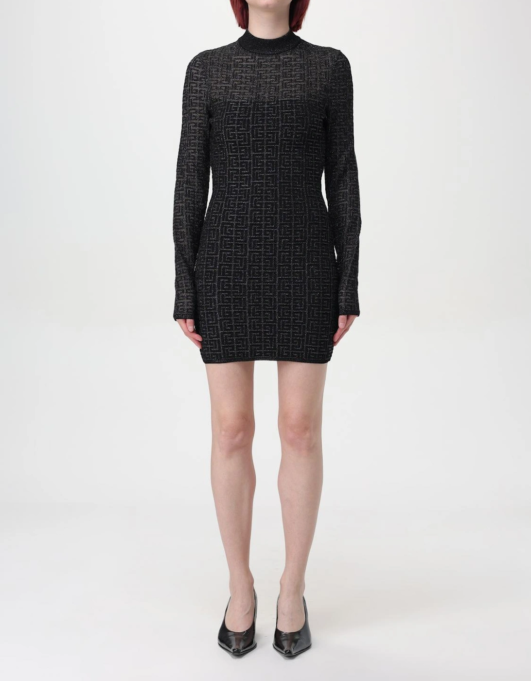Geometric Knit Mini Dress, 5 of 4