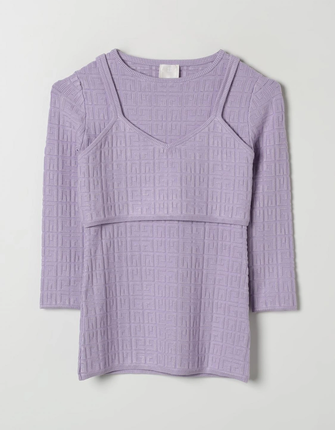 Knitted TwoPiece Set Geometric Pattern, 4 of 3