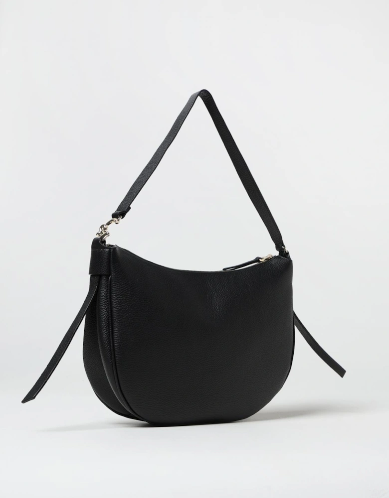 Arlettis Half Moon Leather Shoulder Bag