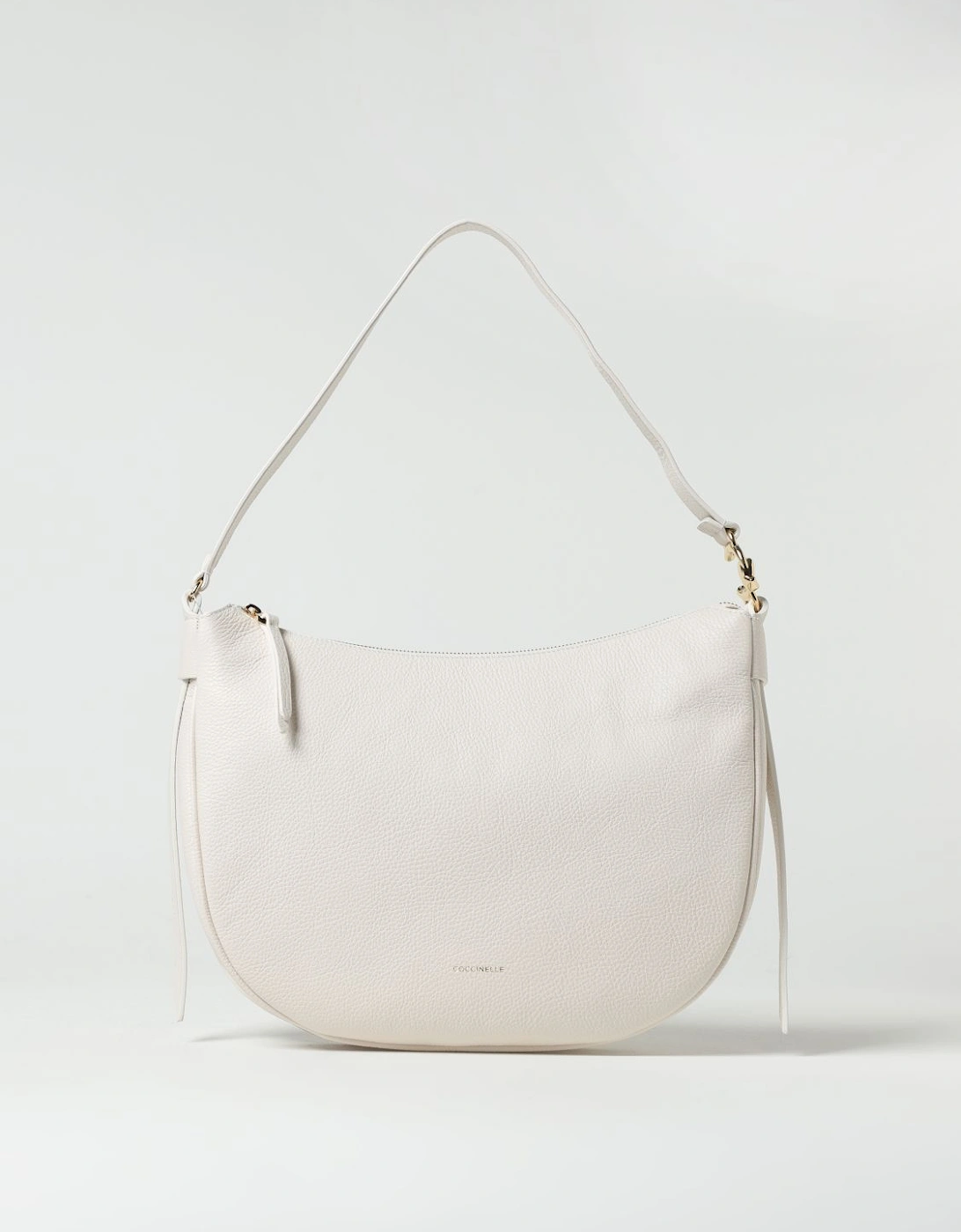 Arlettis Half Moon Leather Shoulder Bag
