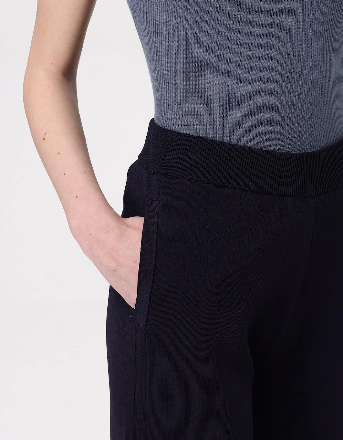 Wide Leg Culottes Relaxed Fit