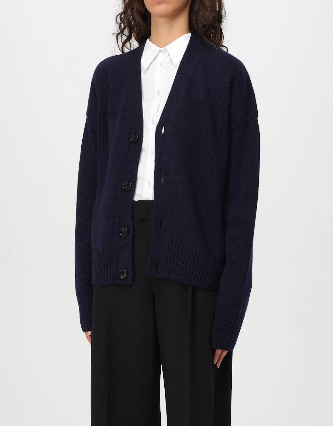 Merino Wool VNeck Cardigan