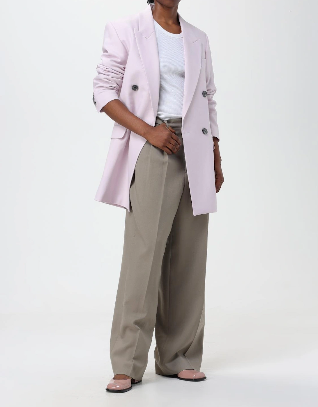 DoubleBreasted Relaxed Blazer