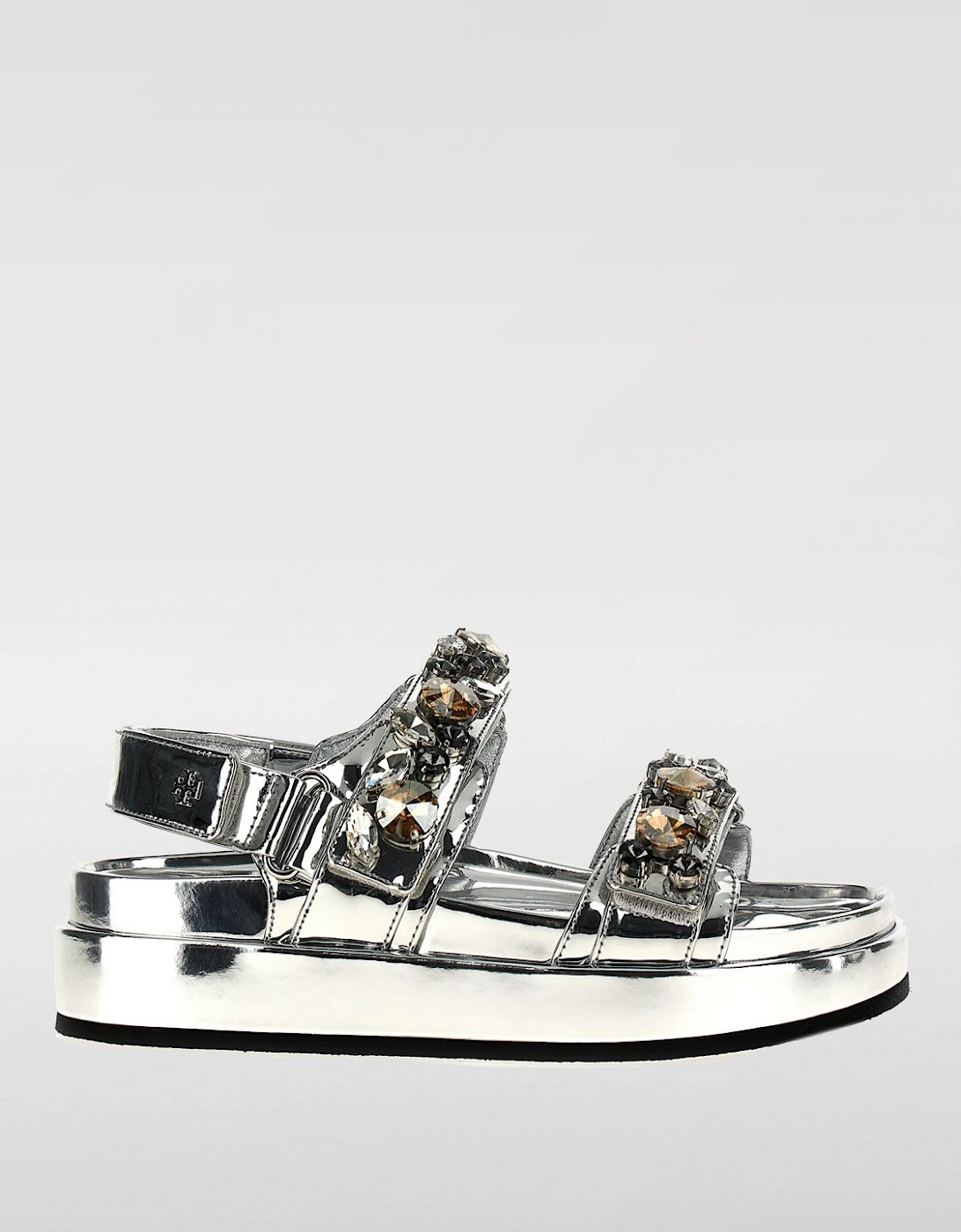 Platform Sandals Crystal Embellishments, 5 of 4