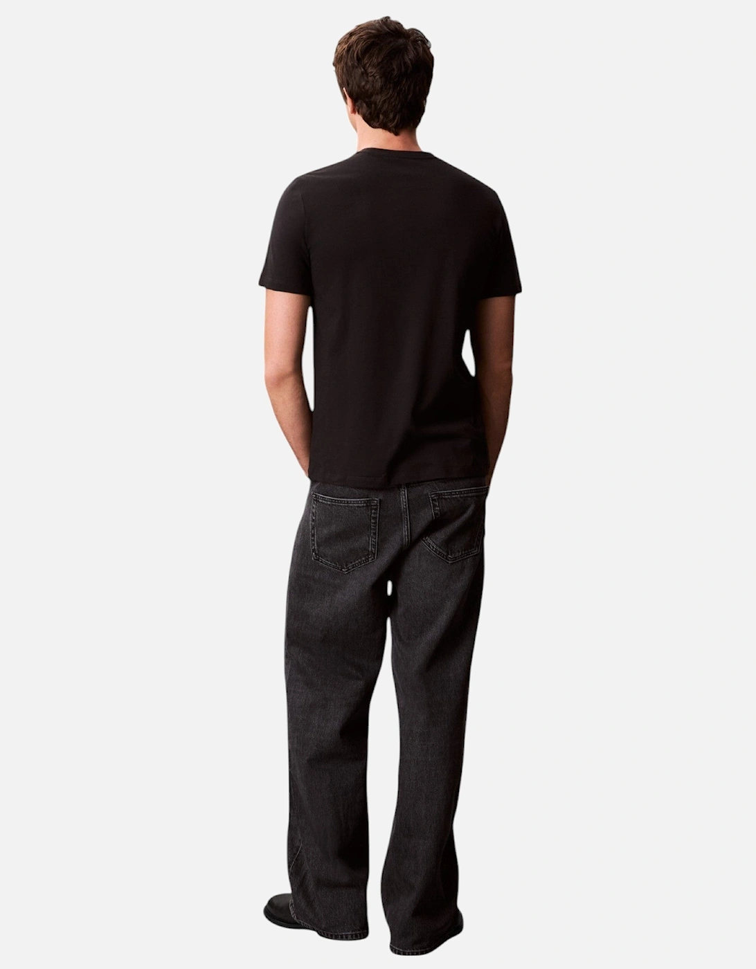Printed Short Sleeve Round Neck T-Shirt, 4 of 3