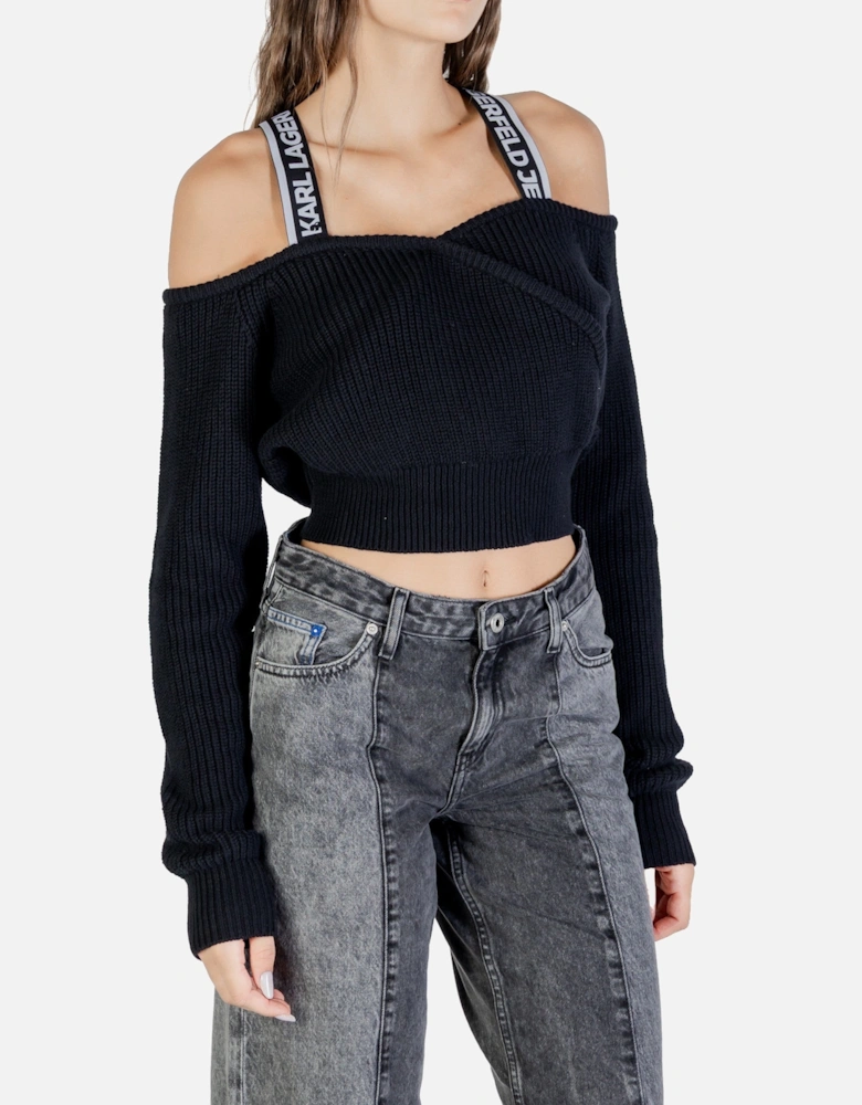 Long Sleeve Cotton Wool Blend Knitwear