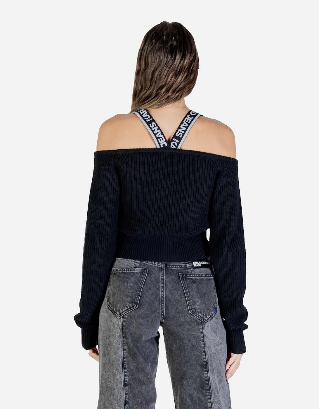 Long Sleeve Cotton Wool Blend Knitwear