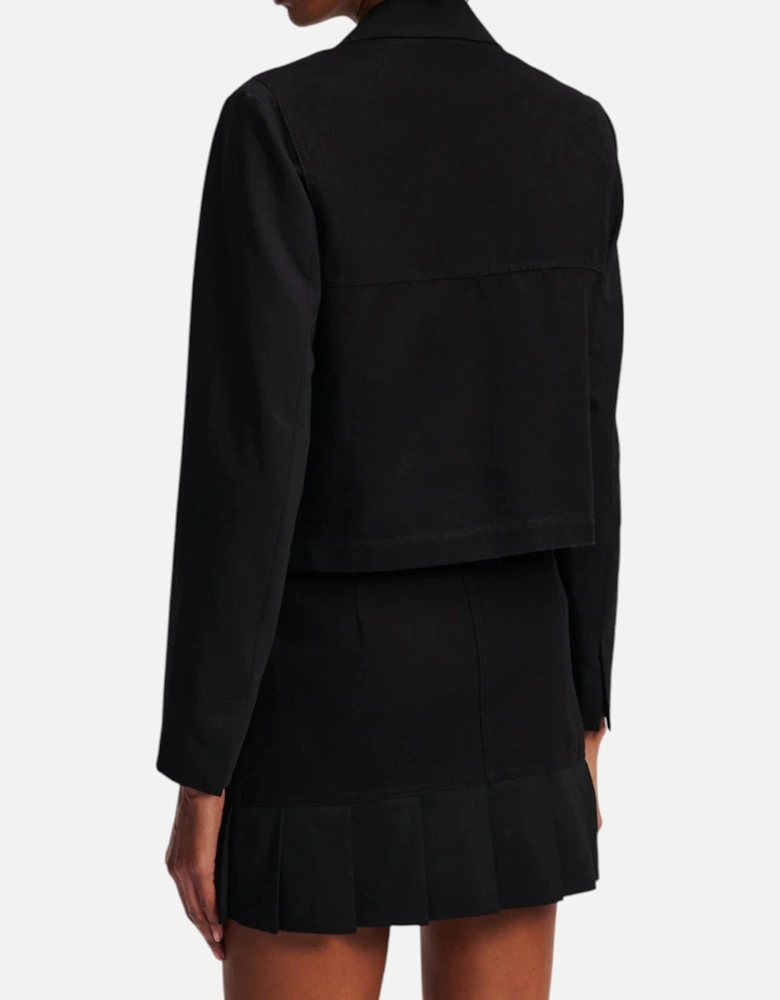 Button Fastening Long Sleeve Blazer