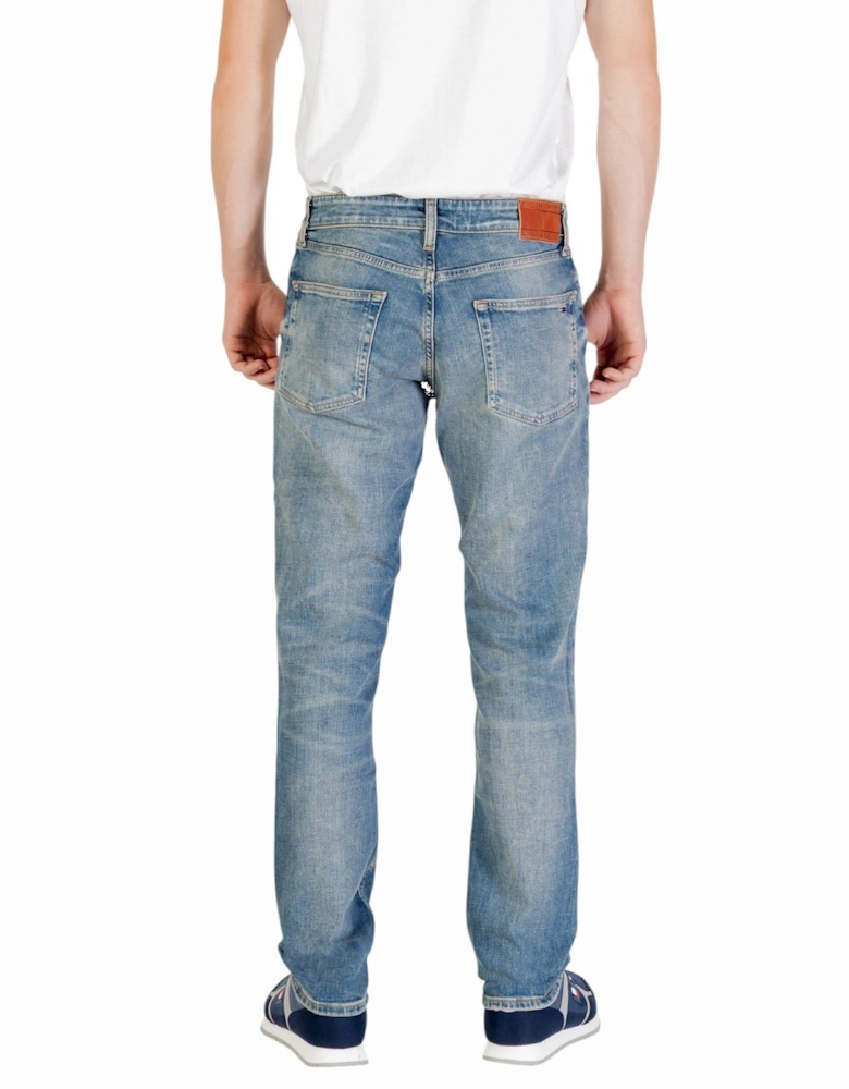 Organic Cotton Jeans with Worn Out Effect