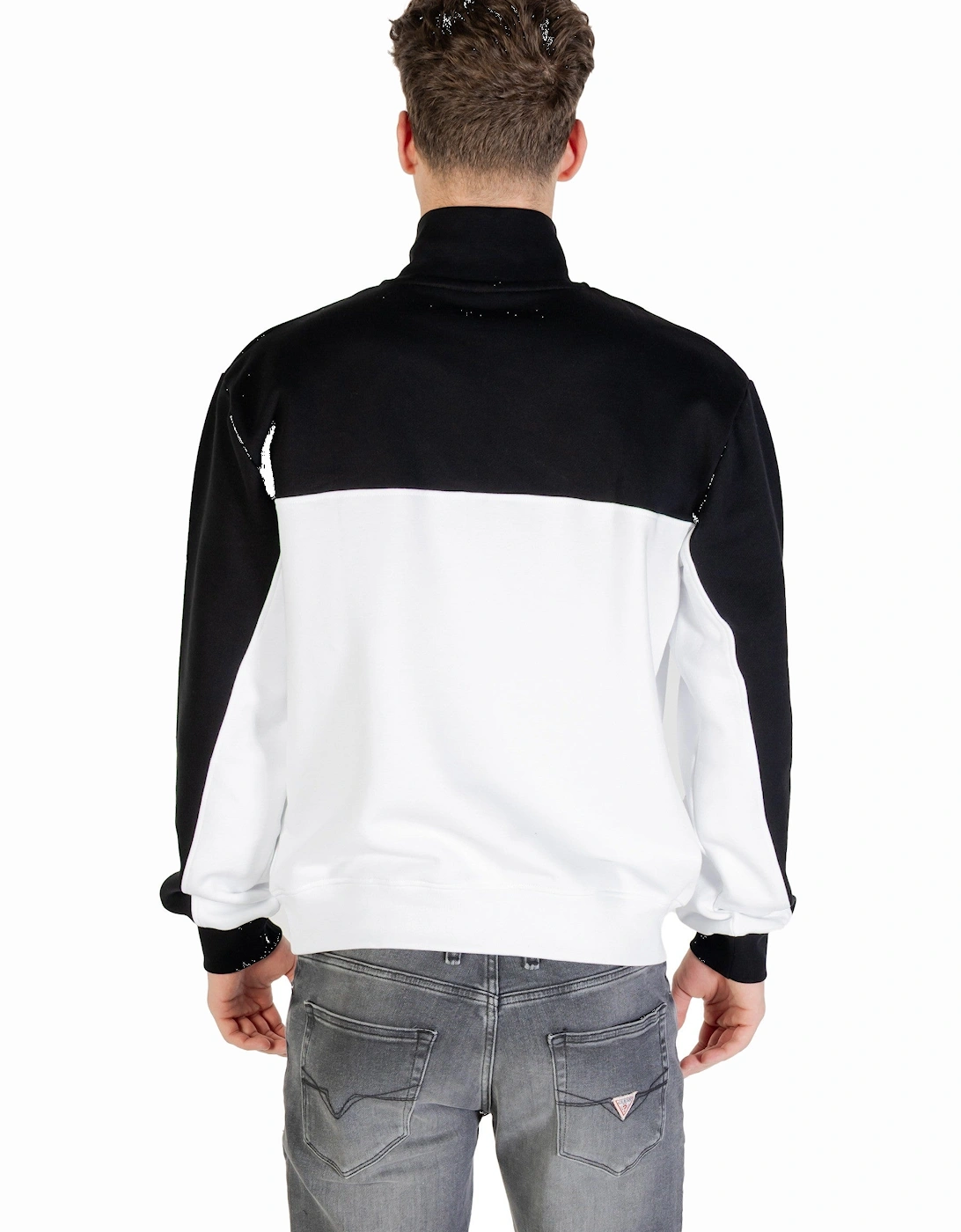 Coloured Pattern Long Sleeve Sweatshirt