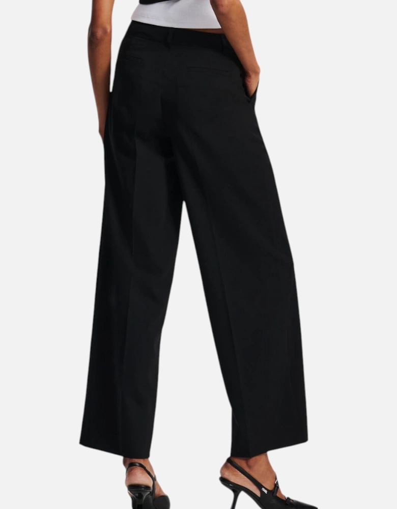 Zip and Button Trousers