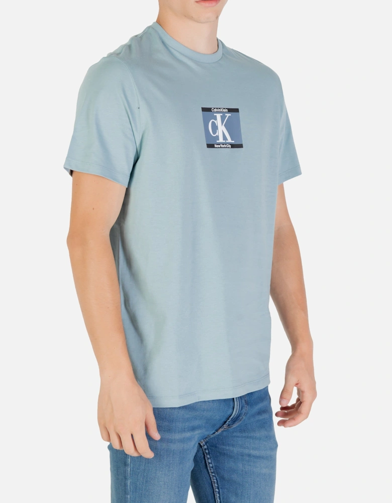 Printed Round Neck Short Sleeve T-shirt