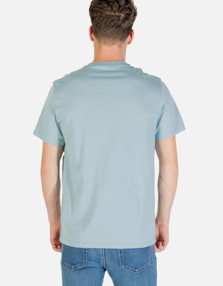 Printed Round Neck Short Sleeve T-shirt