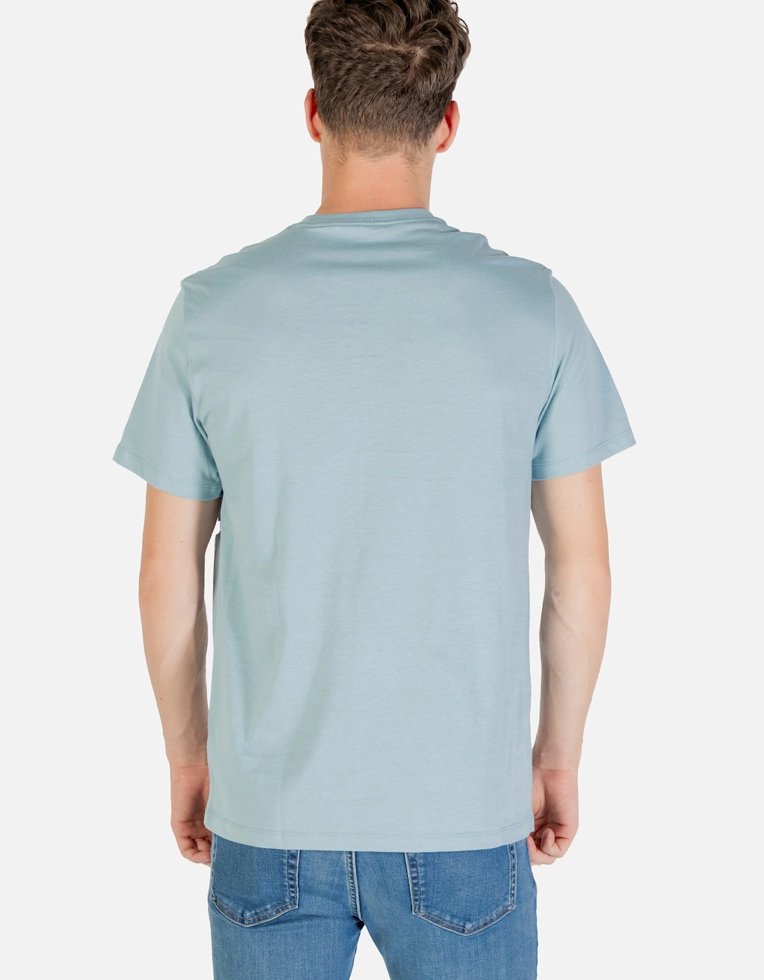 Printed Round Neck Short Sleeve T-shirt